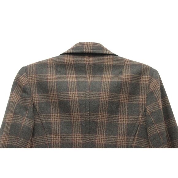 Talbots Blazer Jacket Size 6 Plaid Classic Preppy Career Business Academia Wool - Picture 9 of 13